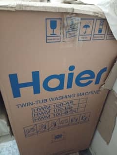 Haier twin tub washing machine