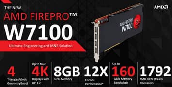 AMD Firepro W7100 8Gb Graphic card