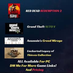 All Games Links For Pc Available For Instant Download.