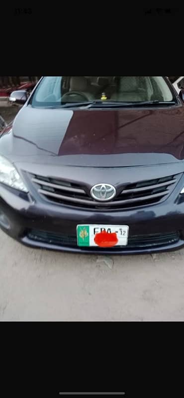 Toyota Corolla GLI (1.6) 2012 2