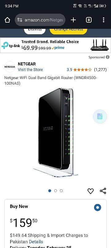 Netgear R4500 original American router 7