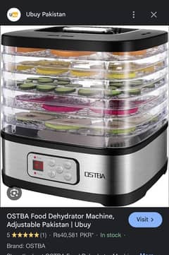 OSTBA  vegitable/ fruits dehydrator