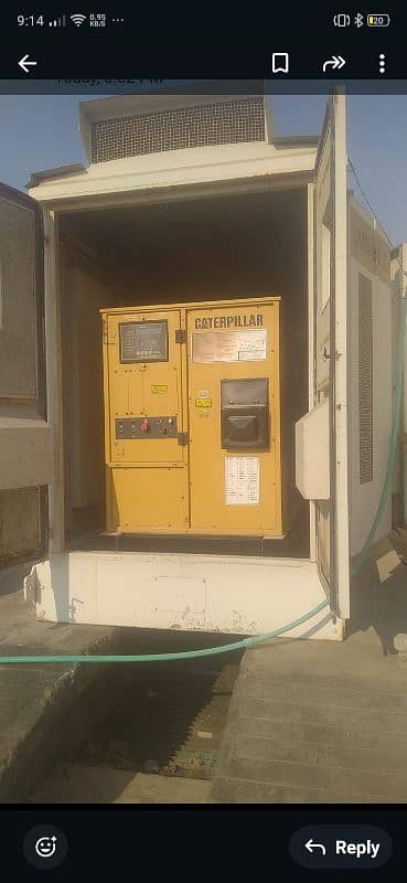 caterpillar jarnerator 275 0