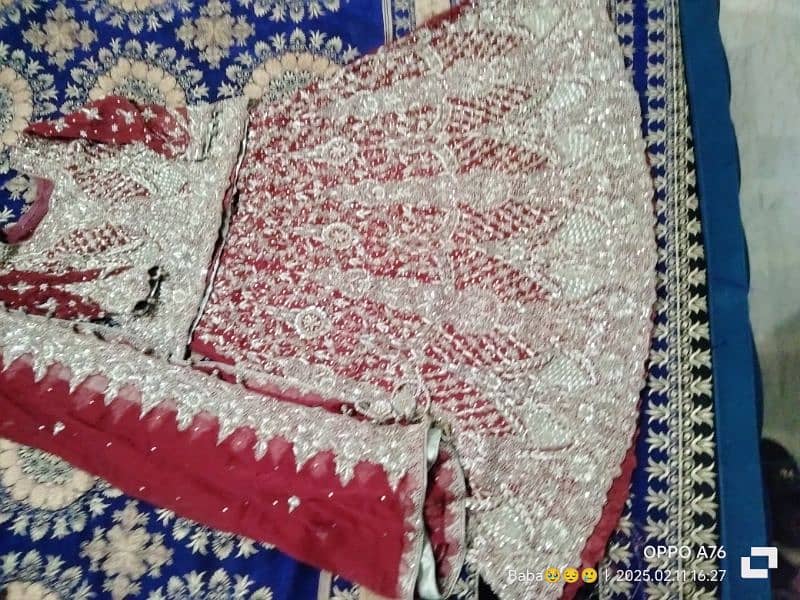 full work Bridal lehenga 4