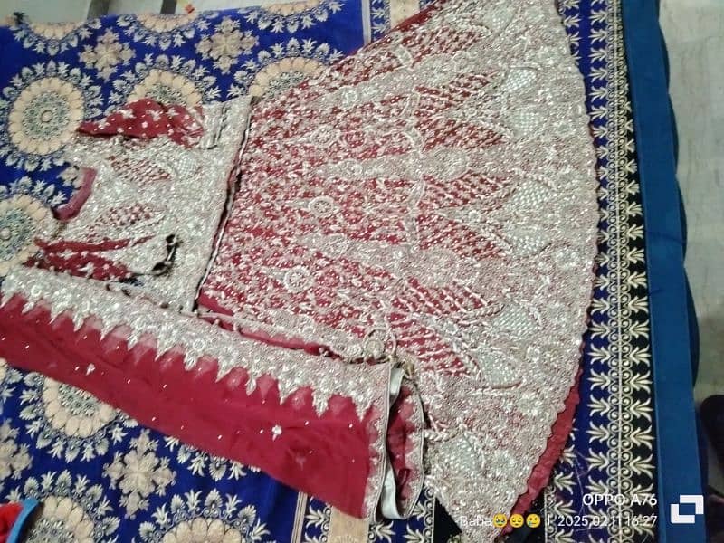 full work Bridal lehenga 5