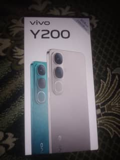 vivo y 200 with charger new condition untouch ram 8256