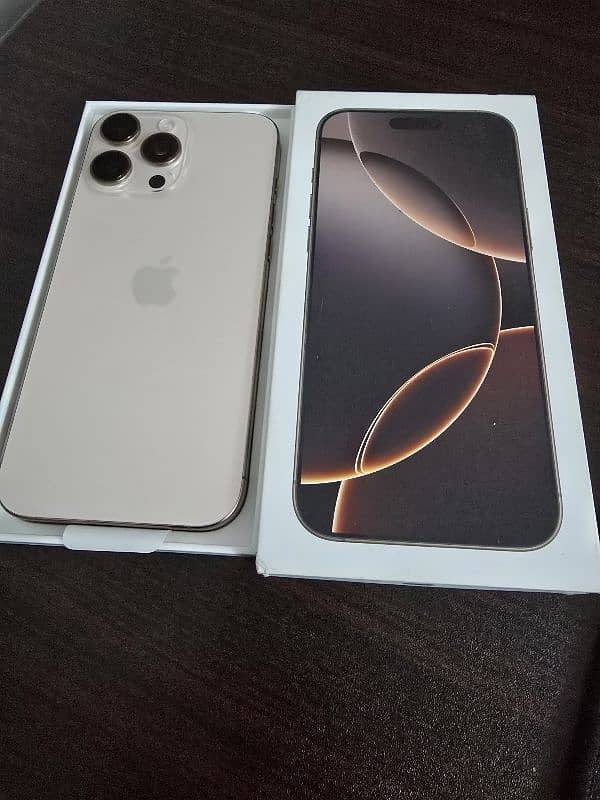 iPhone 16 pro max FU 256GB Non PTA 4