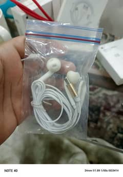 wired earphones type C specially made for I phone