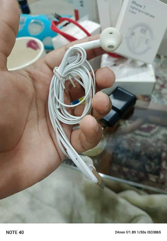 wired earphones type C specially made for I phone 1