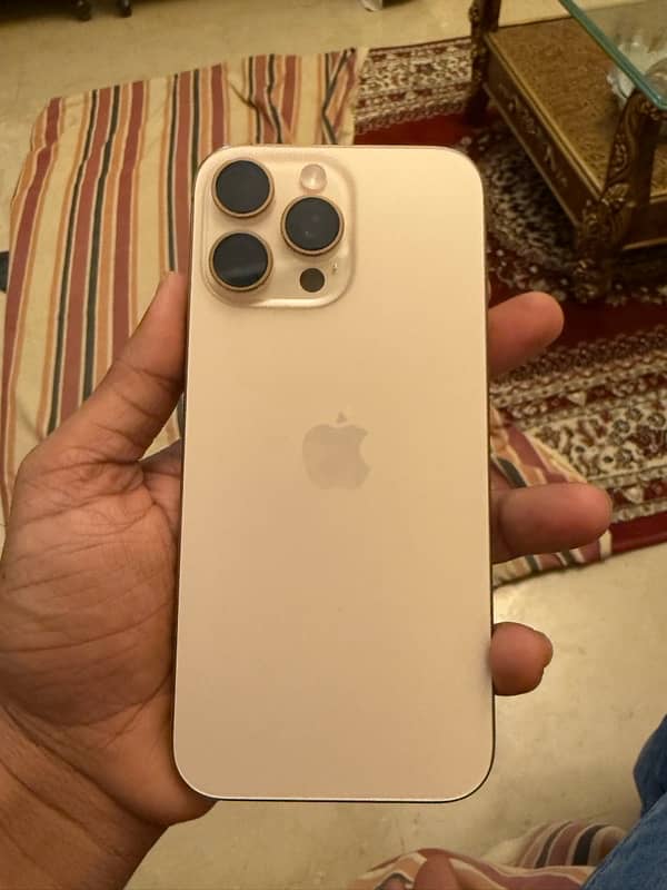 iPhone 16 Pro Max Official PTA 256 GB Desert Titanium 0