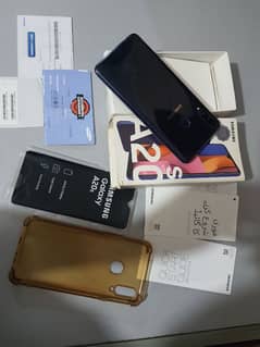 Samsung galaxy a20s blue