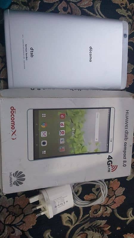 Huawei dtab compact 8.0 inch with box and charger 10by10 3