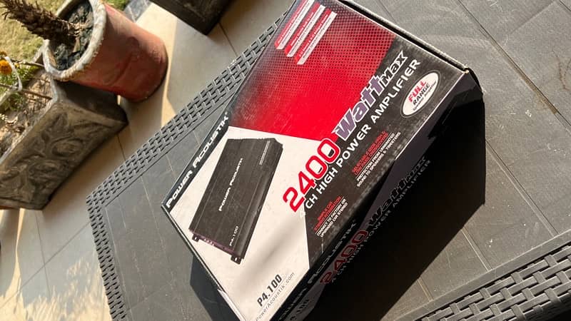4 channel car amplifier 4
