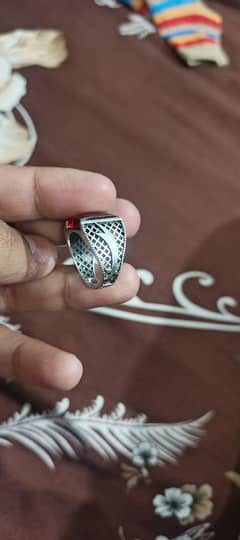 MENS CHANDI RING IMPORTED