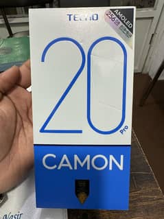 Tecno Camon 20 pro 256GB Amoled 8+8Ram Helio G99