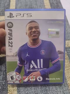 fifa 22 like new ps5 game