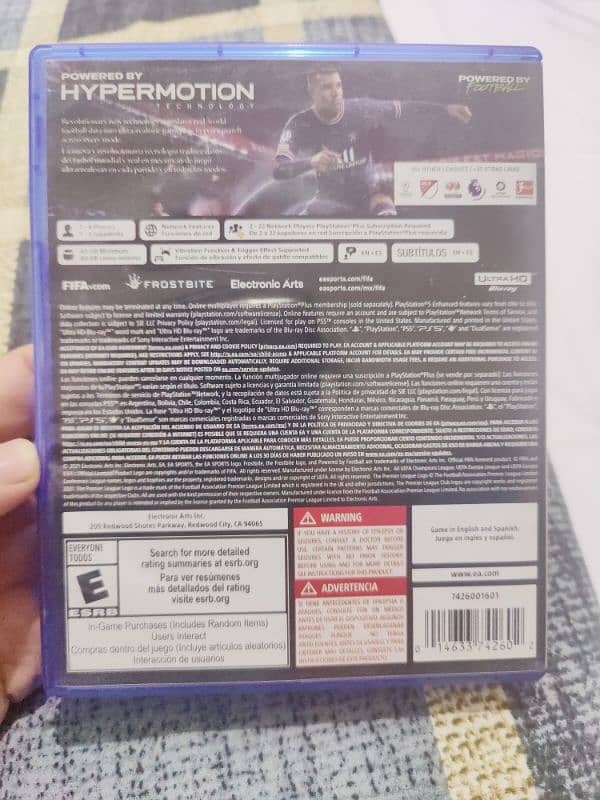 fifa 22 like new ps5 game 1