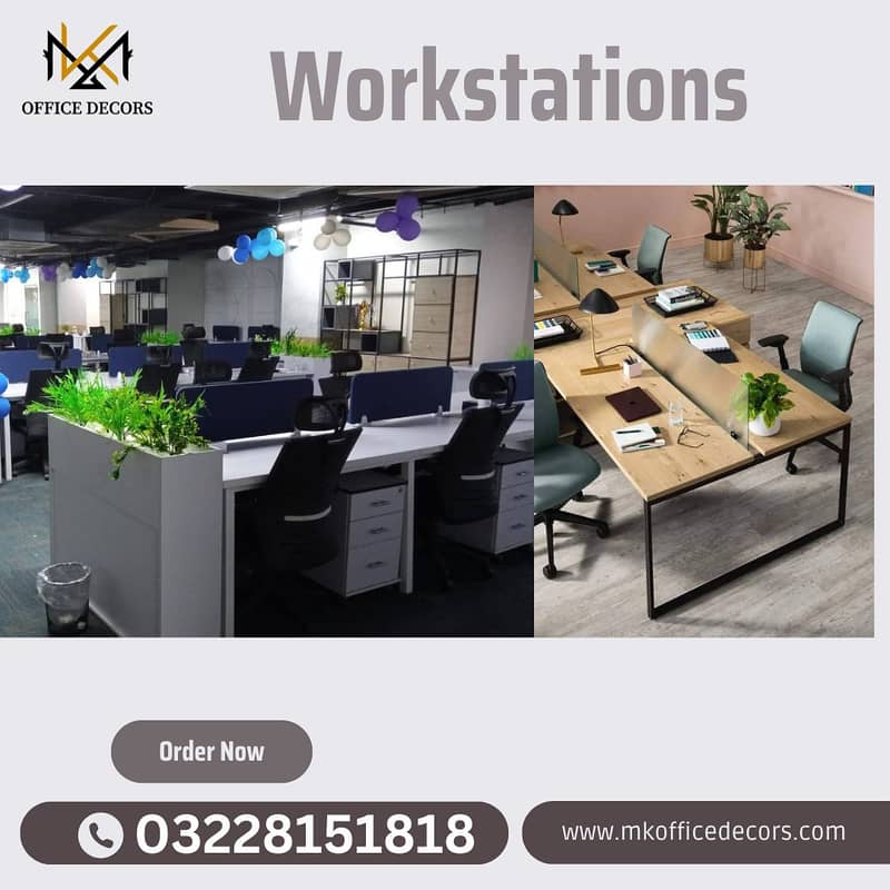 Workstations| Office setup| Call center tables| Office space 0