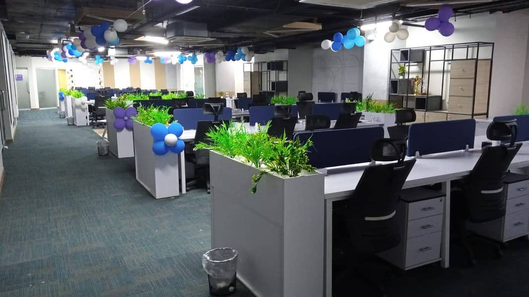 Workstations| Office setup| Call center tables| Office space 3