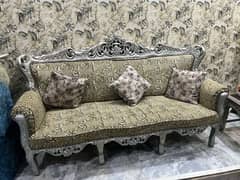 sofa set 5 seater 3 side table corners 3 puppies