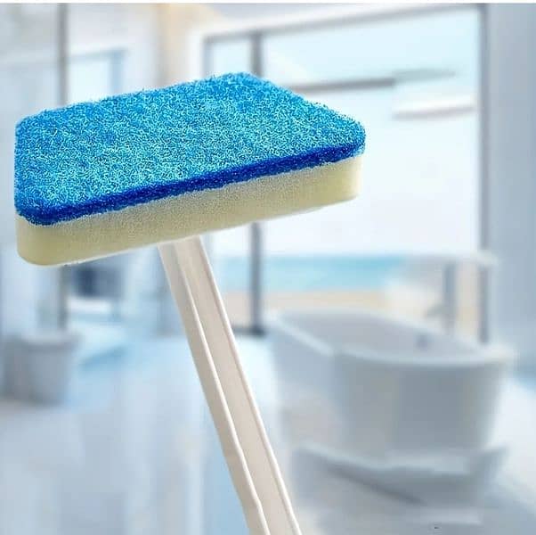 Multi-Purpose Long Handle Sponge Brush 5