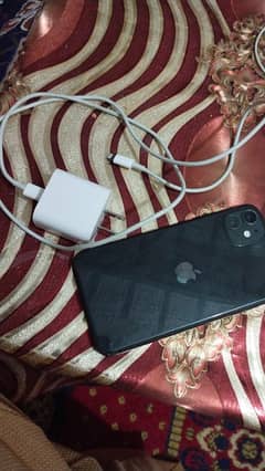 IPHONE 11 JV with Charger And Cover