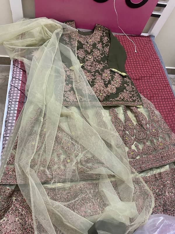 3 PIECE KASHEES LEHENGA 2