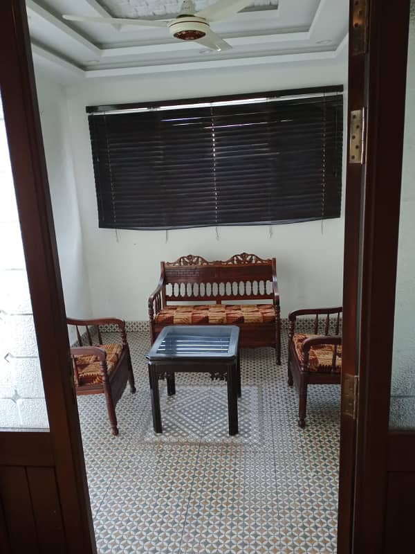 1 canal furnished Beautiful upper portion for Rent in Bahria town 28