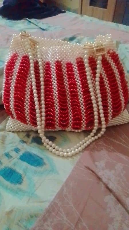 handmade Pearl bag 0