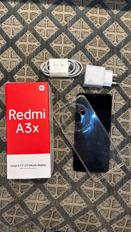 Redmi A3x 3/64 only box opened 3