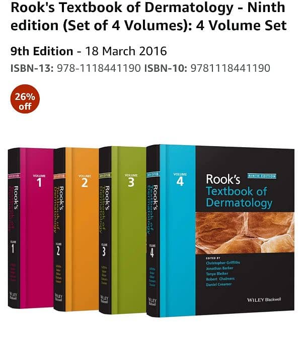 Rook's Textbook of Dermatology 9th Edition - Part 2 Notebooks Get Free 0