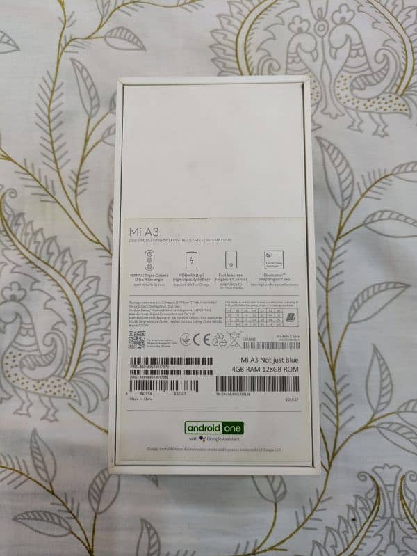 Xiaomi Mi A3 4G 4/128 Blue Official PTA. 4