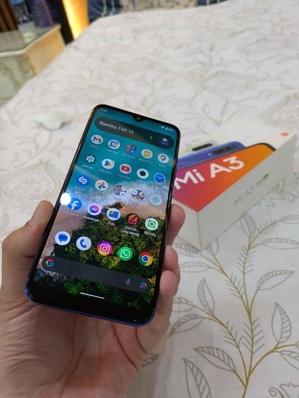 Xiaomi Mi A3 4G 4/128 Blue Official PTA. 7