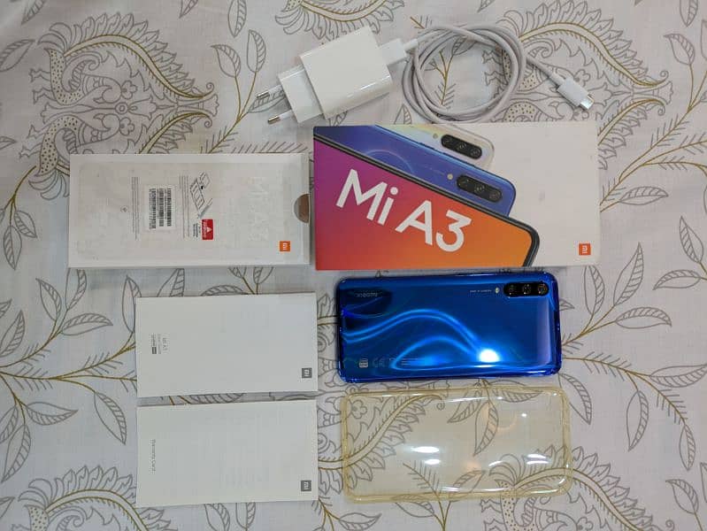 Xiaomi Mi A3 4G 4/128 Blue Official PTA. 13