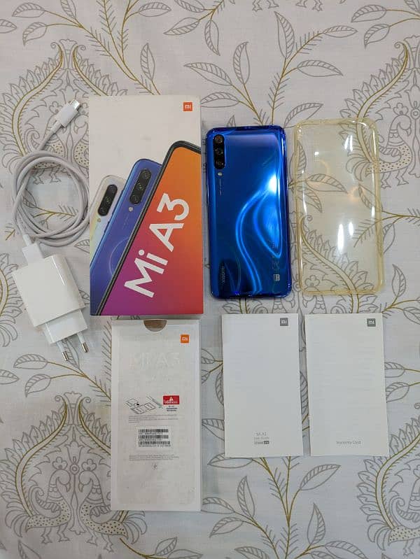 Xiaomi Mi A3 4G 4/128 Blue Official PTA. 14