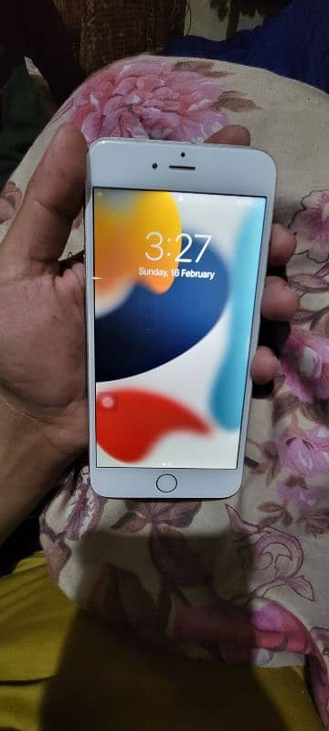 iPhone 6splus 64gb pta approved total Jenion penal m black Nishan ha 1