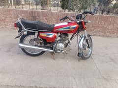 honda 125cc bike 2005 model new tyer