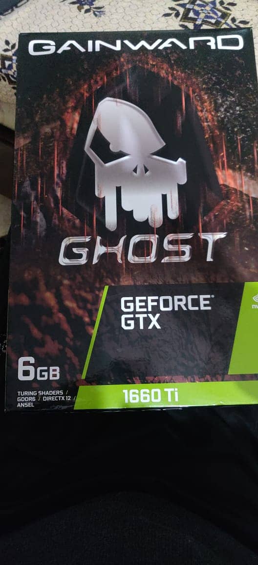 Gtx 1660 Ti 6Gb Gddr6 With Box For Sale 10/10 Graphics card, GPU 1