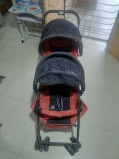 imported double Twin pram / kids pram / stroller / baby pram / pram