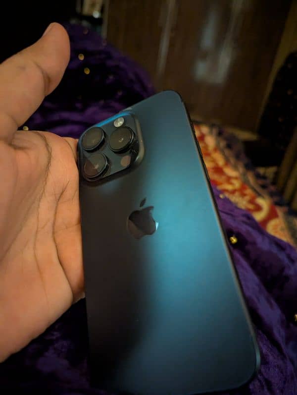 iphone 15 pro blue titanium 2