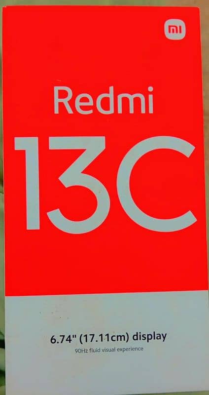 Redmi 13c 6+128 pure Black Colour 0