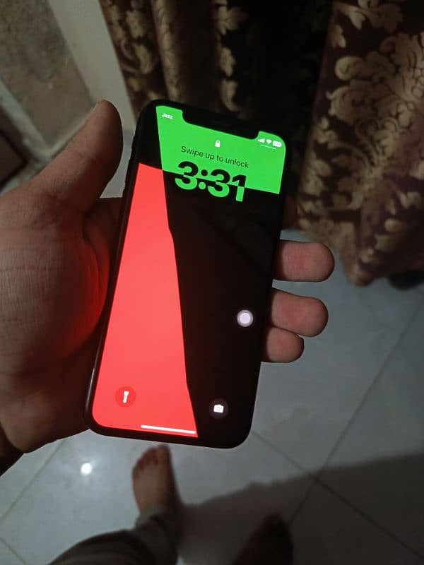 Iphone X 64GB storage PTA approvaed in mint condition 0