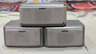 SONY 2 SURROUNDER 1 CENTER SPEAKER