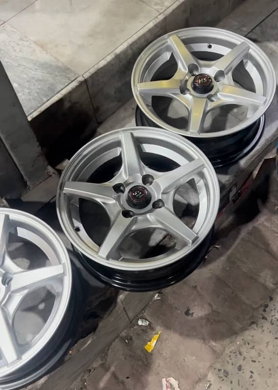 13' inch 4 nut rims for sale brand new condition 1