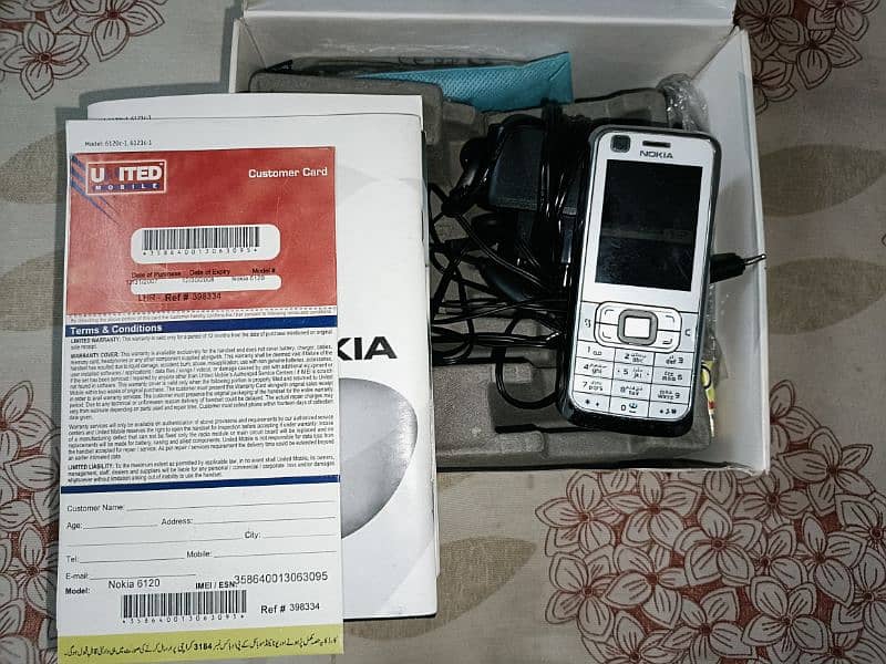 Nokia 6120 complete box 10/10 condition 2