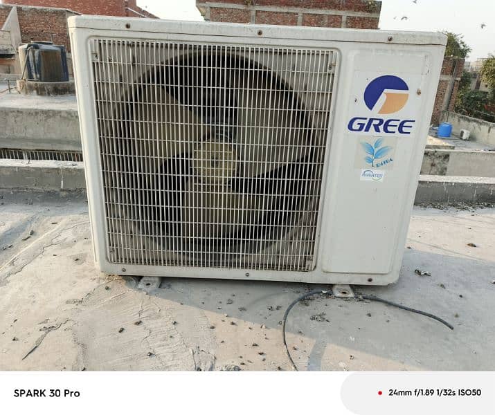 gree 1.5 inverter fairy model non open reapair total orignal 10