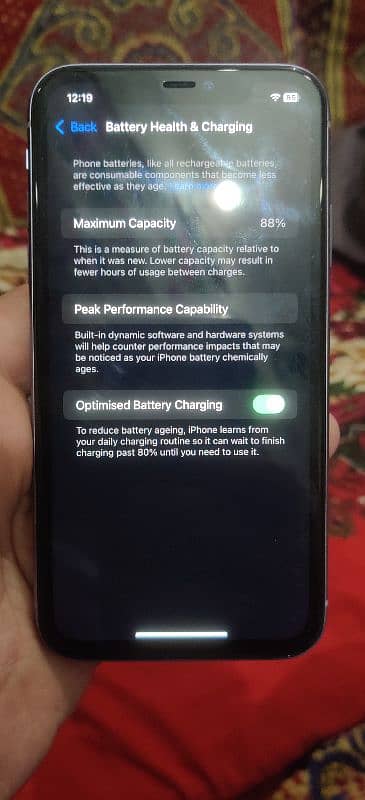 iphone 11 factory unlock. gb 64 battery health 88 3