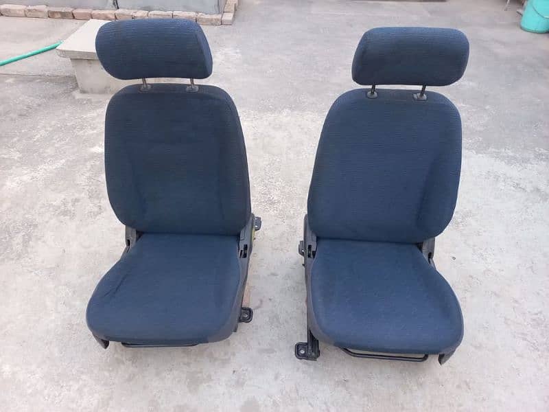 Universal Suzuki Alto Vxr Works RS/Z Japanese Blue Interior Seats 2