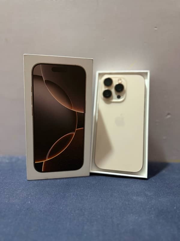 iPhone 16 pro (256GB) Dessert Titanium 0