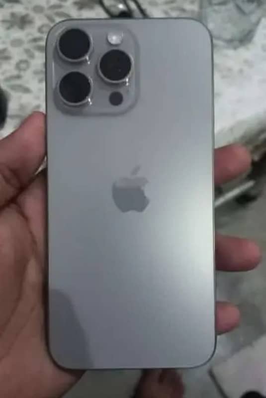 I phone 15 pro max pta approved 3